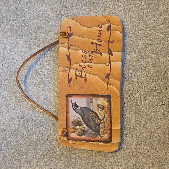 Sand Stone Bless Our Home Hanger - Picture 1 of 5